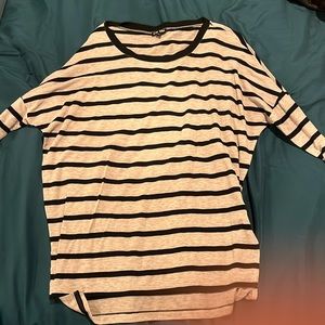 Express striped long sleeve